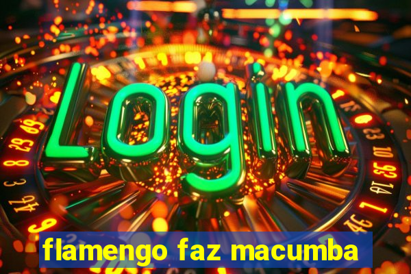 flamengo faz macumba